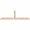 Ekena Millwork Portland Smooth Timber Gable Bracket, Douglas Fir, 72"W x 30"H x 3 1/2"D x 3 1/2"F, 10/12 Pitch GBW072X30X0404POR00SDF - alternate 4
